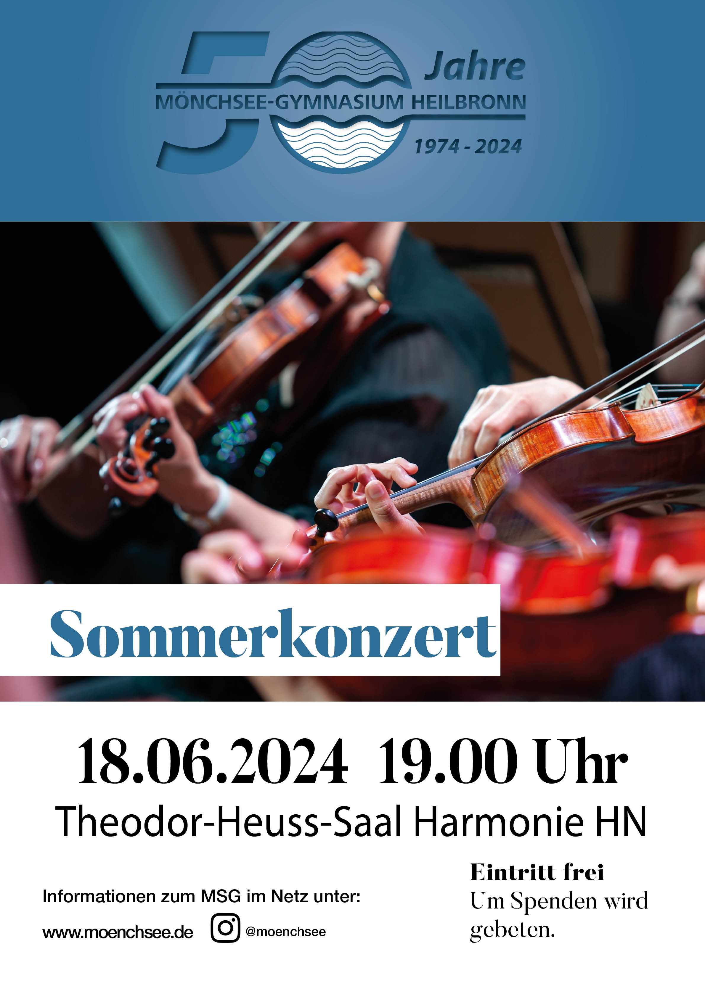 Plakat Sommerkonzert 2024