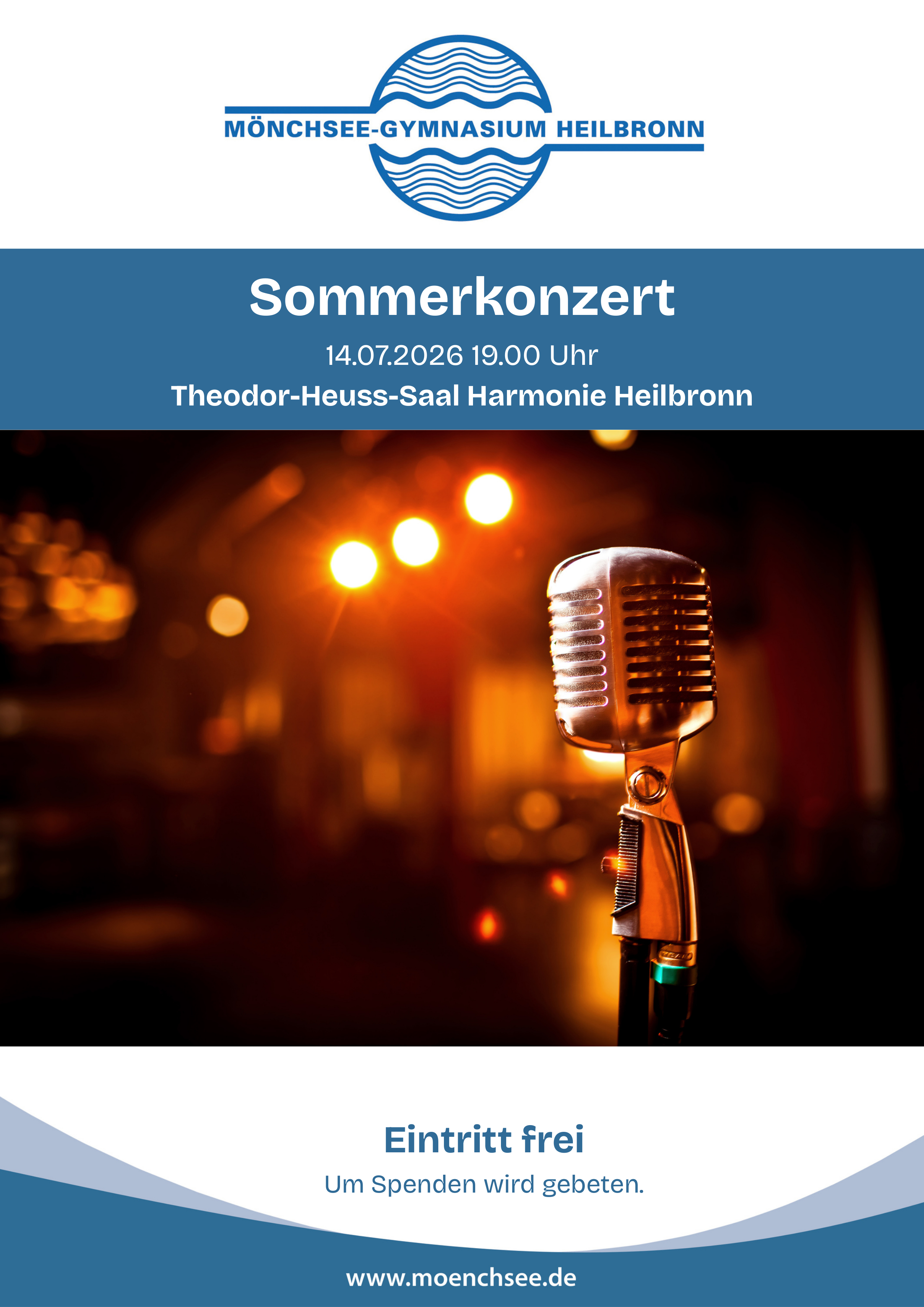 Plakat Sommerkonzert 2026